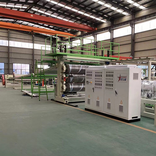 ABS lap extruder gép