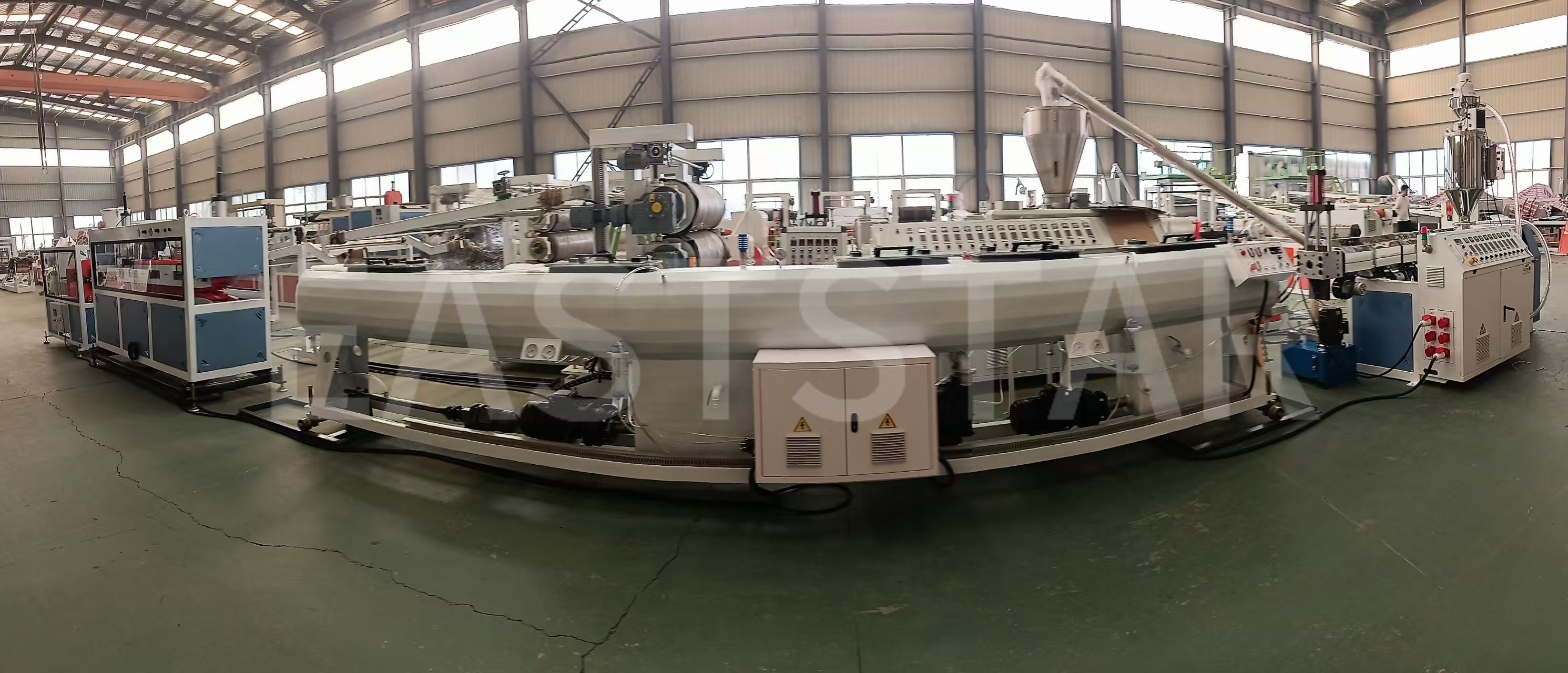 A QINGDAO EASTSTAR befejezte a PE csőgyártó vonal szállítását, amely támogatja a palesztin infrastruktúra fejlesztését